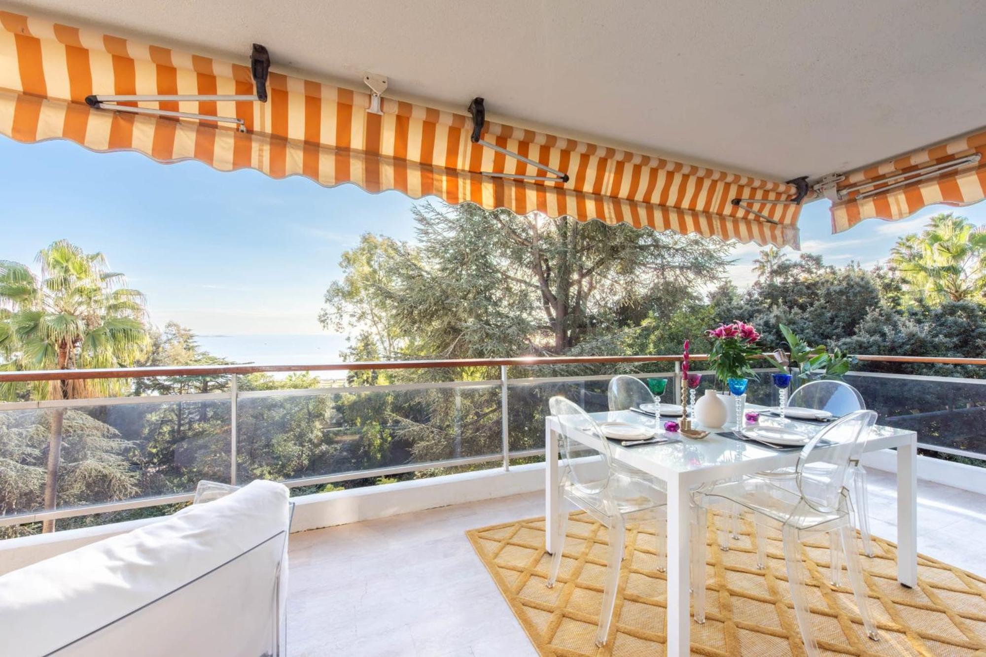 Cote D'Azur Sea View Tennis Beach Access 발로리스 외부 사진